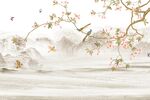 花鸟背景墙