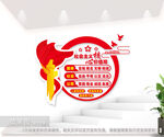 价值观24字户外文化墙