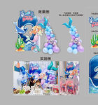 2周岁生日派对背景设计 