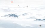 最新 现代中式山水 TIF分层