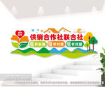 供销合作社联合社背景墙图片