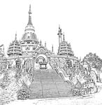 芒市大金塔
