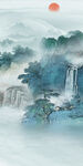 高档 新传图玄关画 Tif分层
