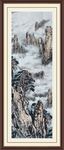 国画山水风景山水画