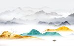 现代 高端中式山水 TIf分层