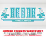 廉洁医院文化墙