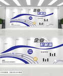公司发展历程企业文化墙背景板