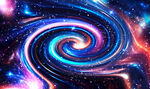宇宙漩涡星空