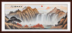 江山如画旭日东升