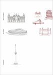 武汉建筑矢量图