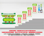 学校楼道文化墙