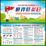 世界肝炎日宣传栏