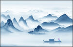 山水风景画