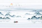 中式国画山水