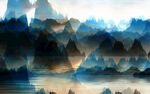 山水画 