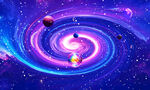 高清宇宙旋涡星空