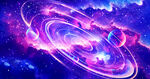 高清绚丽宇宙星空星球