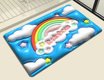3D膨胀风彩虹地垫