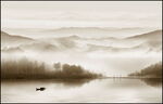 水墨山水画