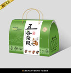 杂粮礼盒平面展开图