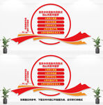 五个认同文化墙