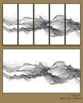 抽象水墨画