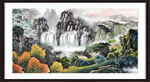大厅山水画 