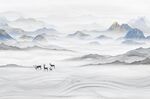 新中式山水画