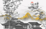 水墨山水画