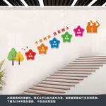 学校楼梯文化墙