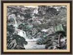 山水中堂画 