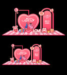 浪漫七夕情人节美陈布置设计