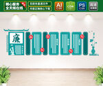 中式廉政文化墙