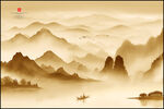 山水画