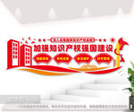 加强知识产权强国建设文化墙