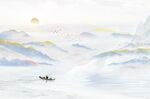 水墨山水画