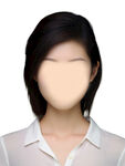 女士证件照换脸模板