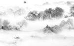 淡雅 最新灰色山水 TiF分层