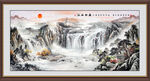 江山如画山水风景画
