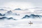 抽象山水画