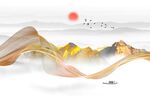 新中式山水画