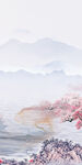 淡雅 中式新玄关画 Tif分层