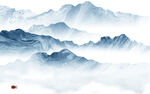 奢雅 中式高清山水 Tif分层
