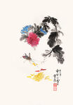 菊花小昆虫