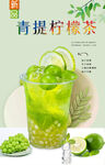 青提柠檬茶 
