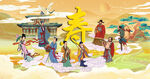 八仙祝寿图