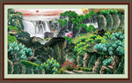 国画风景画 