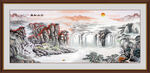  国画山水