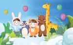 幼儿园壁画