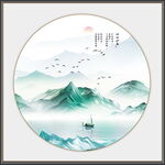 玄关山水画